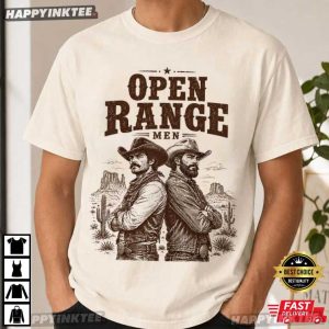 Open Range Men Vintage Western Cowboy T Shirt (4)