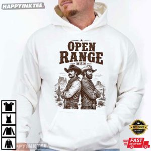 Open Range Men Vintage Western Cowboy T Shirt (2)