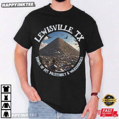 Lewisville Texas Trash Mountain Warehouse T-Shirt