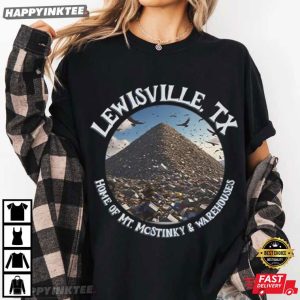 Lewisville Texas Trash Mountain Warehouse T Shirt (3)