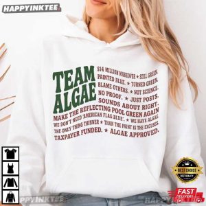 Team Algae DC Pool Meme Funny Political Satire T Shirt (1)