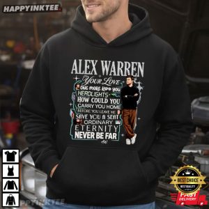 Alex Warren Discography Indie Pop Tour Merch Music Tracklist T Shirt (2)