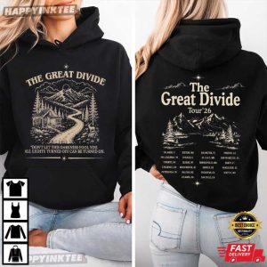 Noah Kahan The Great Divide Tour 26 Folk Music Inspired T Shirt (3)