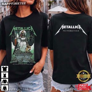 Metallica M72 World Tour Dublin Ireland 2026 Music Concert T Shirt (1)