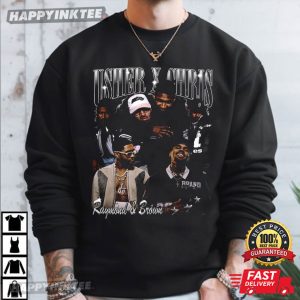 Chris Brown Usher Raymond Concert Hip Hop R&B Fan Gift T Shirt (1)
