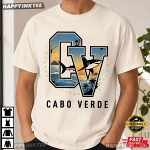 Cabo Verde Shark Cape Verde Heritage Pride Gift T Shirt (1)