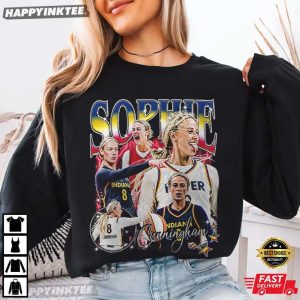 Sophie Cunningham Indiana Fever Women Basketball T Shirt (3)