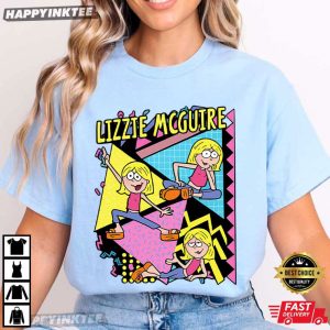Lizzie McGuire 90s Cartoon T Shirt (4)