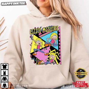 Lizzie McGuire 90s Cartoon T Shirt (2)