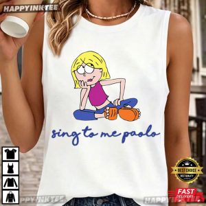 Sing To Me Paolo Lizzie Mcguire 2000s Cartoon T Shirt (4)