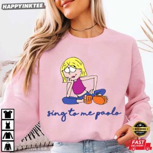Sing To Me Paolo Lizzie Mcguire 2000s Cartoon T Shirt (1)