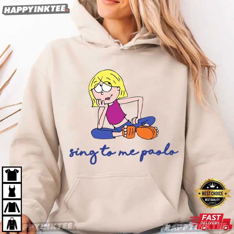 Sing To Me Paolo Lizzie Mcguire 2000s Cartoon T-Shirt Sing To Me Paolo Lizzie Mcguire 2000s Cartoon T-Shirt