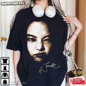 Jennie Wink Blackpink Kpop Girlband Fan Gift T Shirt (1)