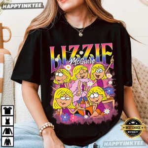 Lizzie McGuire Disney Girl Trip 90s Cartoon T Shirt (3)