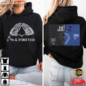 Jay Z 30 96 & Forever Concert Yankee Stadium T Shirt (2)