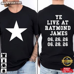 Kanye West Live At Raymond James Stadium Concert T Shirt (4)