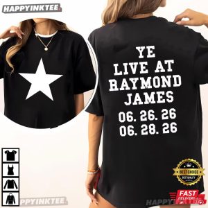 Kanye West Live At Raymond James Stadium Concert T Shirt (2)