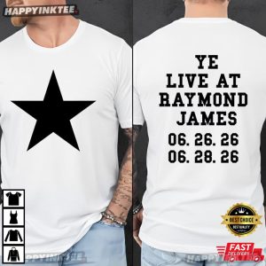Kanye West Live At Raymond James Stadium Concert T Shirt (3)