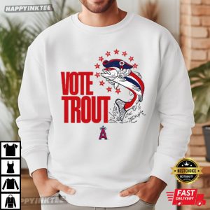 Vote Trout Mike Trout All Star Baseball T Shirt (1)