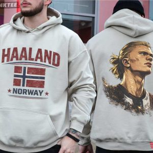 Haaland Norway Football Soccer Fan Gift T Shirt (3)