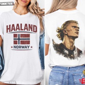 Haaland Norway Football Soccer Fan Gift T Shirt (4)