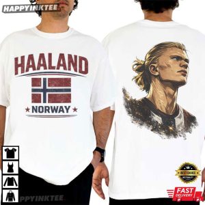 Haaland Norway Football Soccer Fan Gift T Shirt (2)