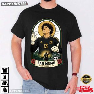 Guillermo Ochoa San Memo Mexico Goalkeeper Soccer Fan T-Shirt