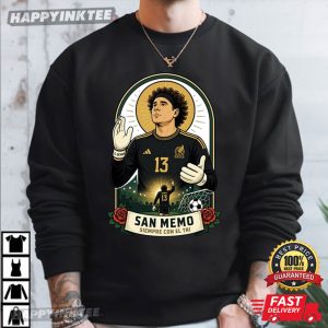 Guillermo Ochoa San Memo Mexico Goalkeeper Soccer Fan T Shirt (3)