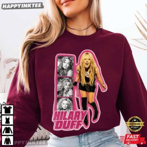 Hilary Duff Graphic Fan Gift T Shirt (1)