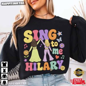 Hilary Duff Sing To Me Hilary The Lucky Me Tour T Shirt (1)