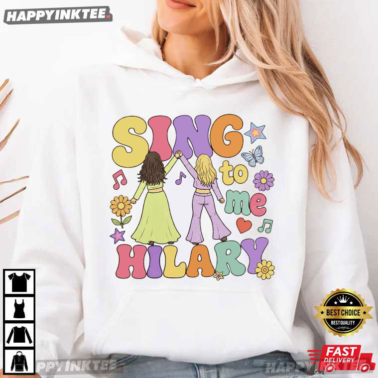 Hilary Duff Sing To Me Hilary The Lucky Me Tour T-Shirt Hilary Duff Sing To Me Hilary The Lucky Me Tour T-Shirt