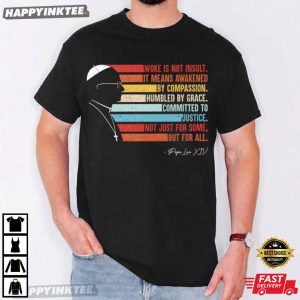 Pope Leo XIV Woke Is No Insult Catholic Faith T Shirt (2)
