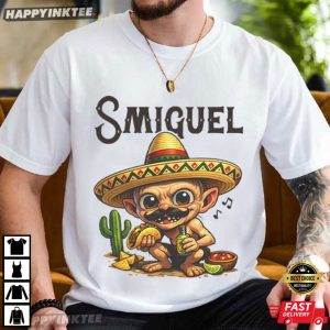 Smiguel Mexican Sombrero Funny Mexican Culture T Shirt (1)