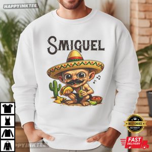 Smiguel Mexican Sombrero Funny Mexican Culture T Shirt (3)