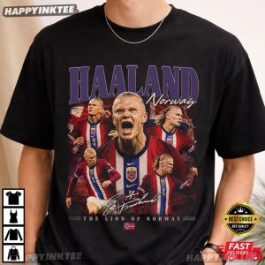 Erling Haaland The Lion Of Norway World Cup 2026 T Shirt (4)