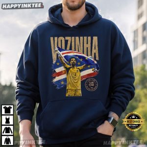 Vozinha Cabo Verde Goalkeeper World Cup 2026 Football T Shirt (2)