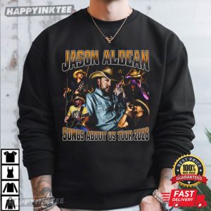 Jason Aldean Songs About Us Tour 2026 T Shirt (1)