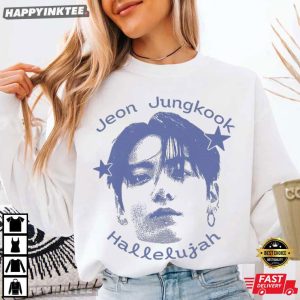 Jeon Jungkook Hallelujah BTS Army Kpop Fan Gift T Shirt (1)