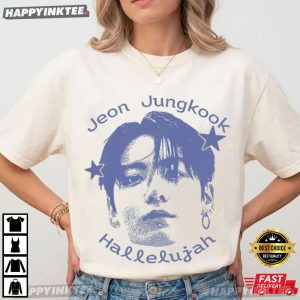 Jeon Jungkook Hallelujah BTS Army Kpop Fan Gift T Shirt (3)