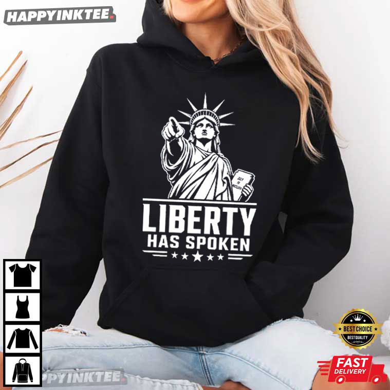 Sophie Cunningham Liberty Has Spoken Patriotic USA Basketball T-Shirt Sophie Cunningham Liberty Has Spoken Patriotic USA Basketball T-Shirt