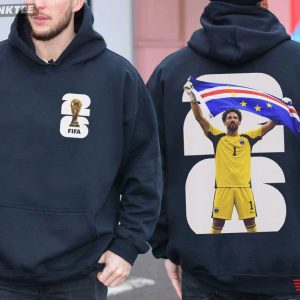 Vozinha Goalkeeper Cape Verde Fifa World Cup 2026 Football T Shirt (4)