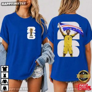 Vozinha Goalkeeper Cape Verde Fifa World Cup 2026 Football T Shirt (1)