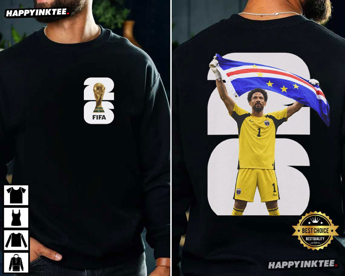 Vozinha Goalkeeper Cape Verde Fifa World Cup 2026 Football T-Shirt Vozinha Goalkeeper Cape Verde Fifa World Cup 2026 Football T-Shirt
