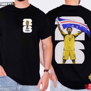 Vozinha Goalkeeper Cape Verde Fifa World Cup 2026 Football T Shirt (3)