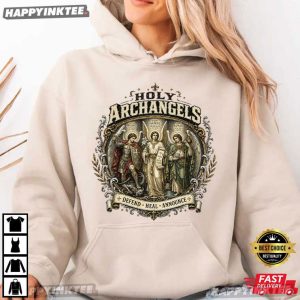 Holy Archangels Defend Heal Announce Back To School T Shirt (2)
