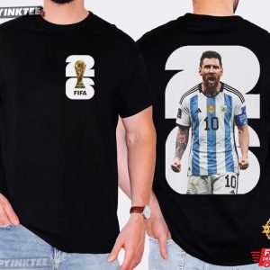 Lionel Messi Argentina World Cup 2026 Football Fan T Shirt (2)