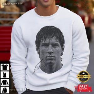 Lionel Messi Autograph GOAT Football Fan Gift T Shirt (1)
