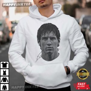 Lionel Messi Autograph GOAT Football Fan Gift T Shirt (2)