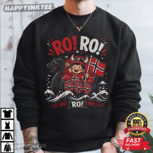 Ro Ro Norway Viking Black Dragon Longship World Cup 2026 T Shirt (1)