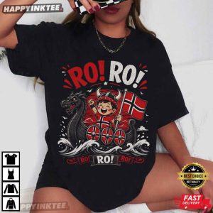 Ro Ro Norway Viking Black Dragon Longship World Cup 2026 T Shirt (3)